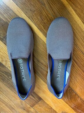Rothy's Brown Gray Loafers